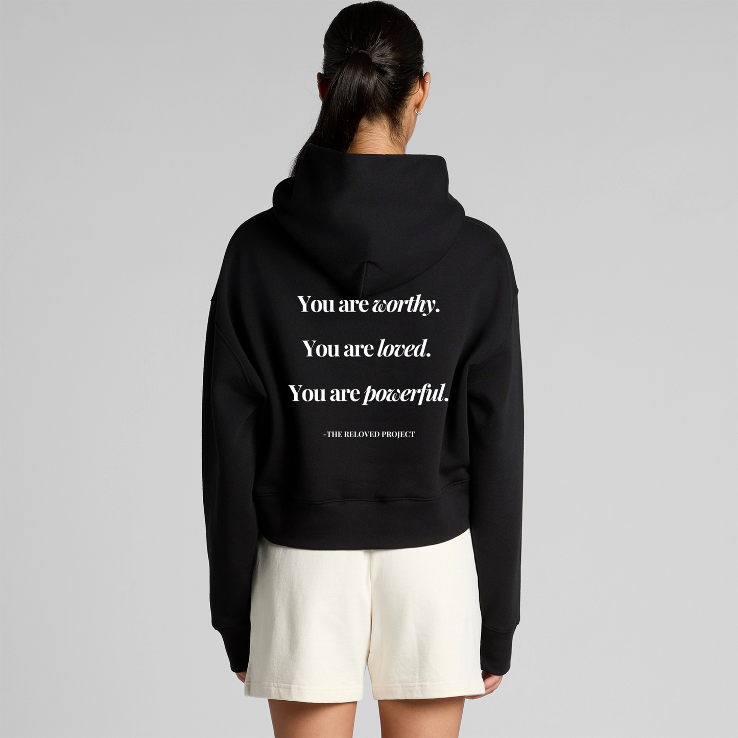 Self Love Cropped Hoodie