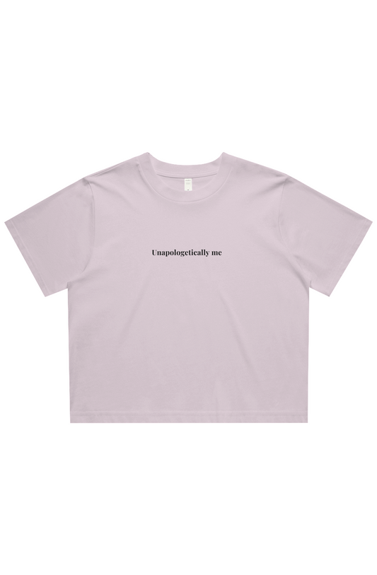 Unapologetically Me Crop Tee