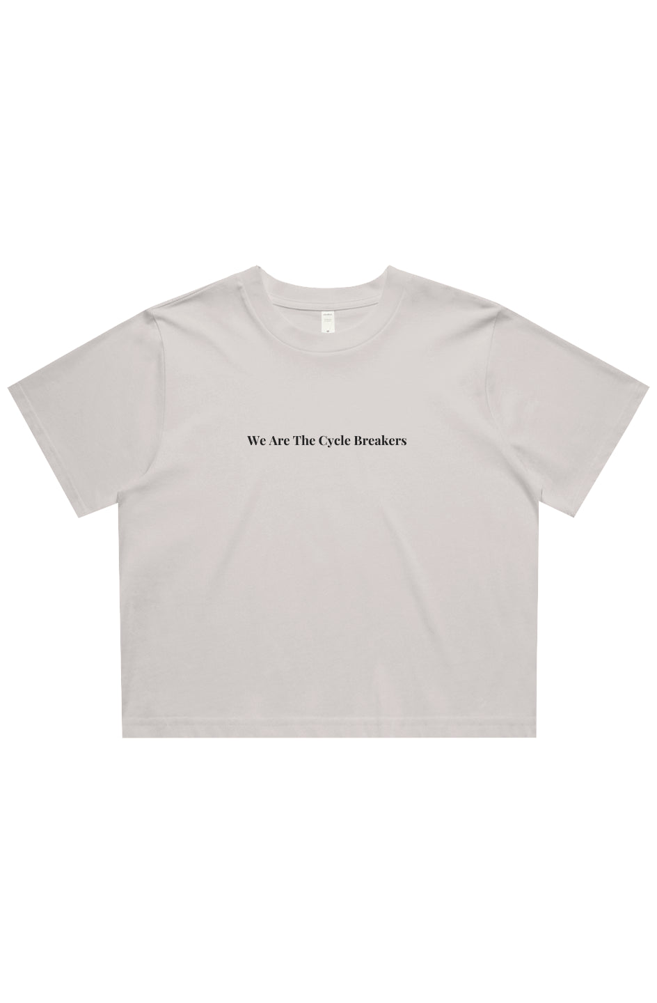 We are the Cycle Breakers Crop Tee